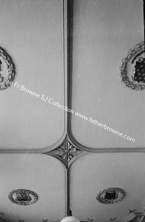 PREMONSTRAHENSIAN   HOUSE   CEILING WITH ORDERS COAT OF ARMS